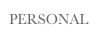 PERSONAL